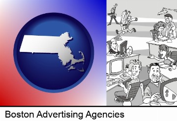 an advertising agency in Boston, MA