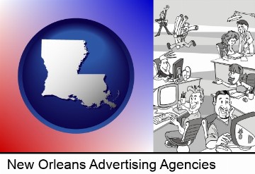 an advertising agency in New Orleans, LA