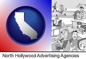 an advertising agency in North Hollywood, CA